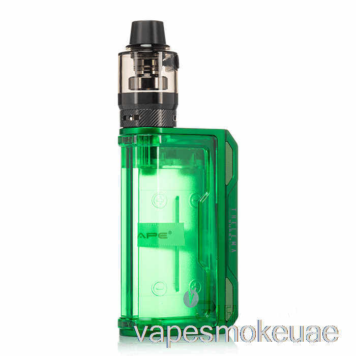 Vape Uae Lost Vape Thelema Quest 200w طقم بداية أخضر زمردي / شفاف
